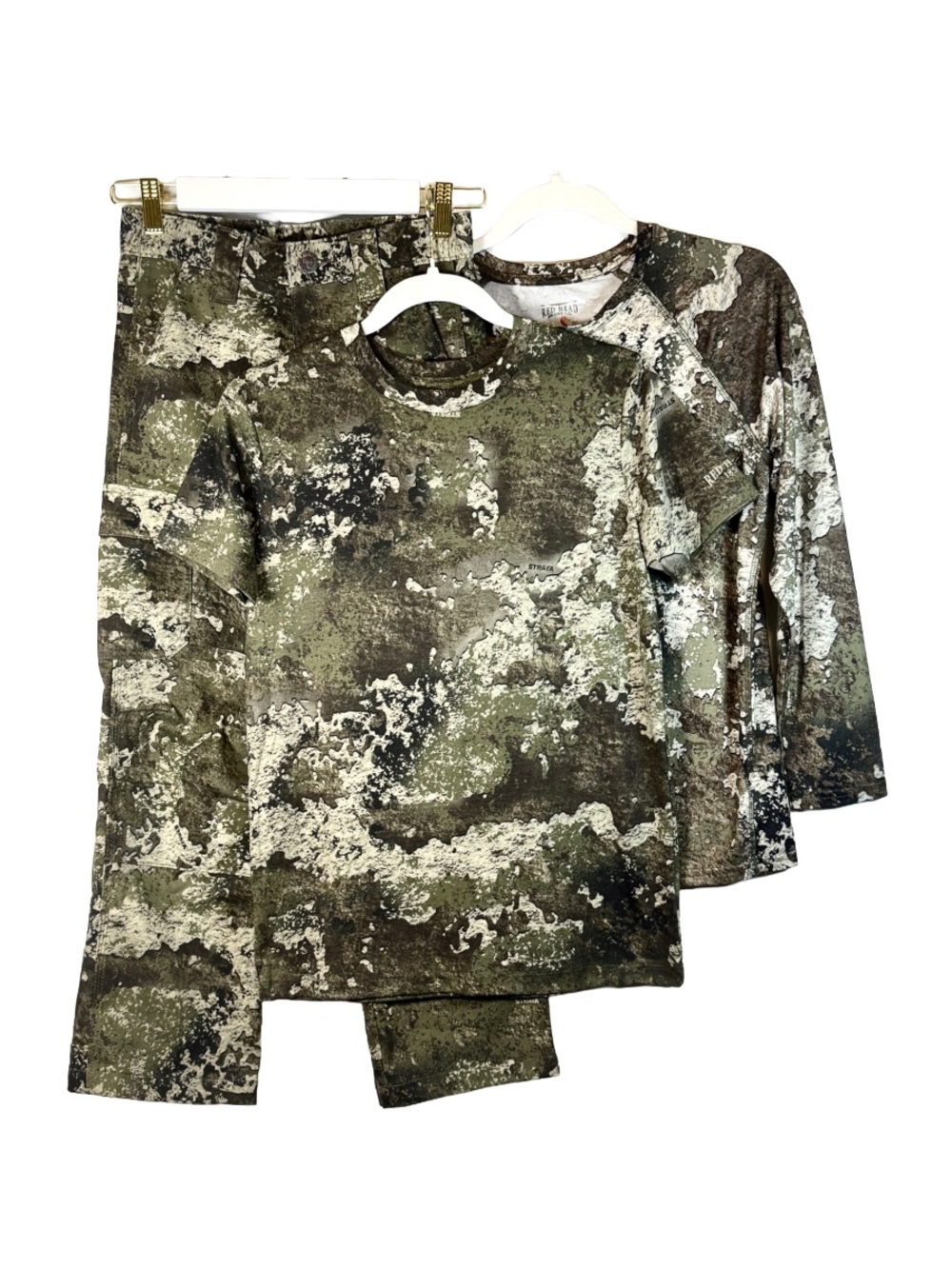Redhead Silent-Hide Youth Camo Shirts & Pant Set of 3